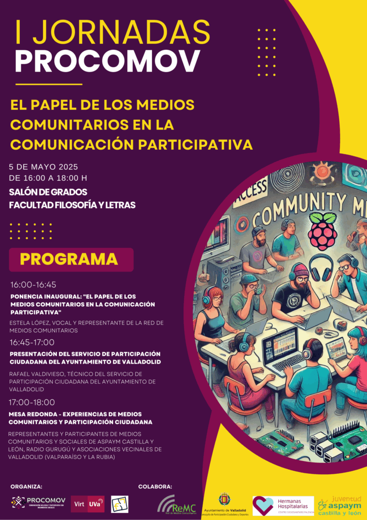 Cartel I Jornadas PROCOMOV